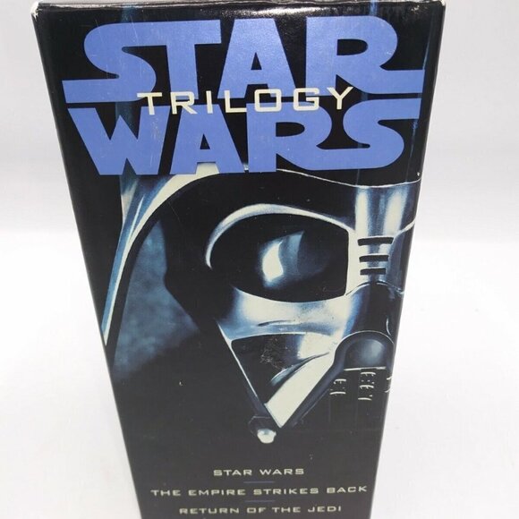 Star Wars Trilogy VHS Box Set 3 Tapes 1995 Original Version THX Edition Sci Fi - Picture 1 of 7